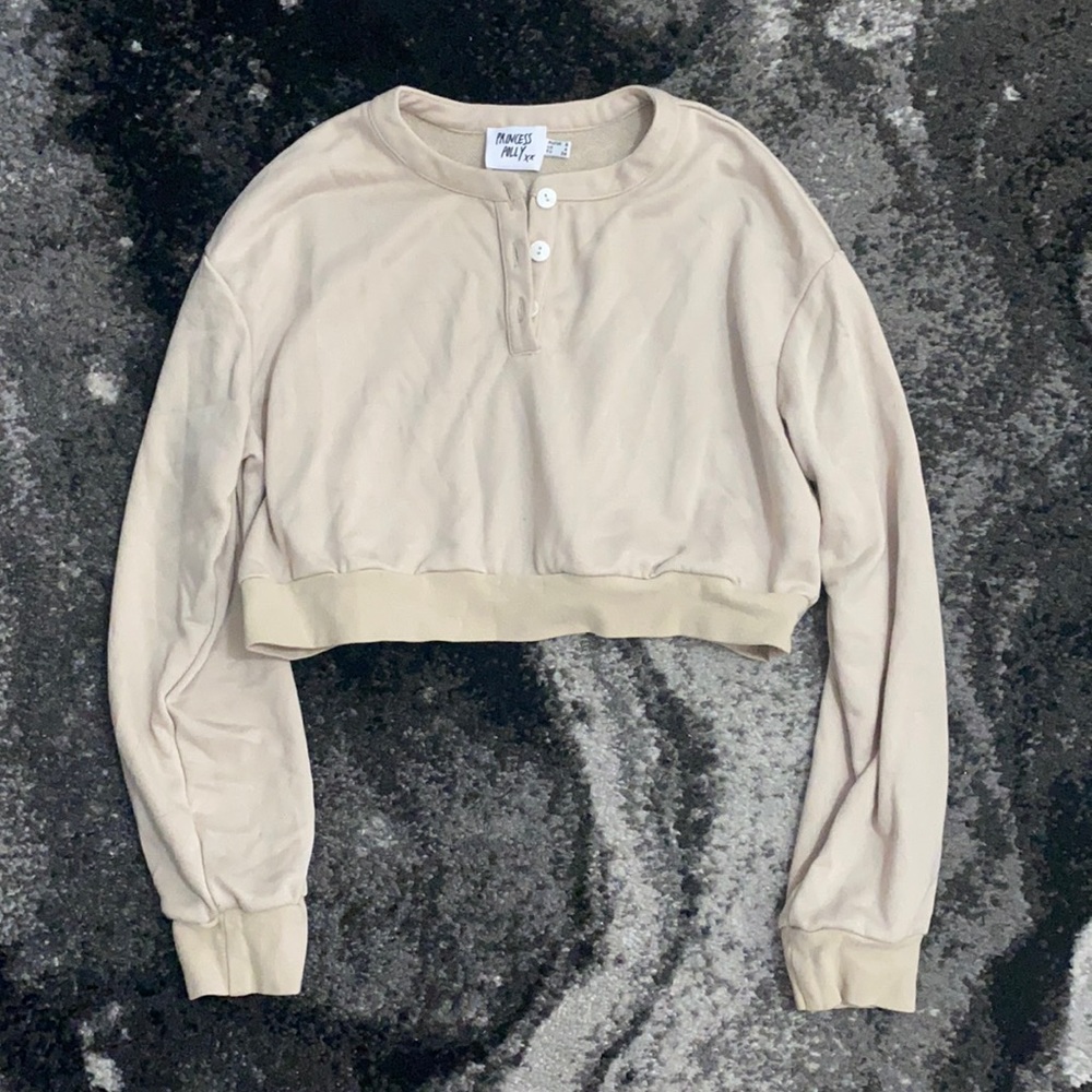 Crop sweatshirt